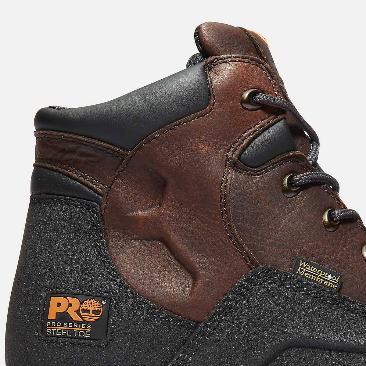 Timberland PRO Men&#39;s PowerWelt 6&quot; Steel Toe Waterproof Work Boot - Work World - Workwear, Work Boots, Safety Gear