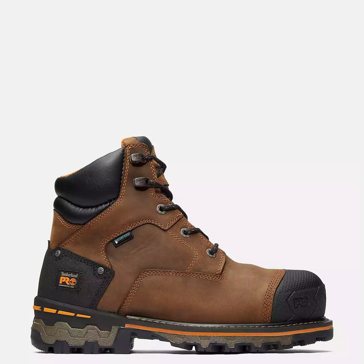 Timberland PRO Men&#39;s Boondock 6&quot; Comp Toe Waterproof Work Boot - Work World - Workwear, Work Boots, Safety Gear