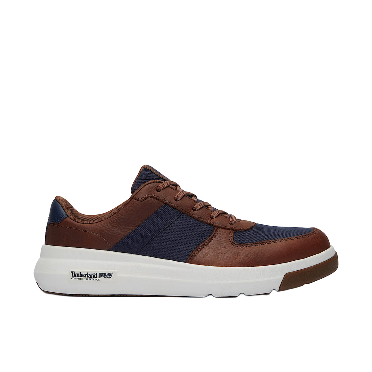 Timberland PRO Men's Bridgeport Athletic Comp Toe Work Shoe Work Shoes Timberland PRO Medium Brown/Blue 1 M