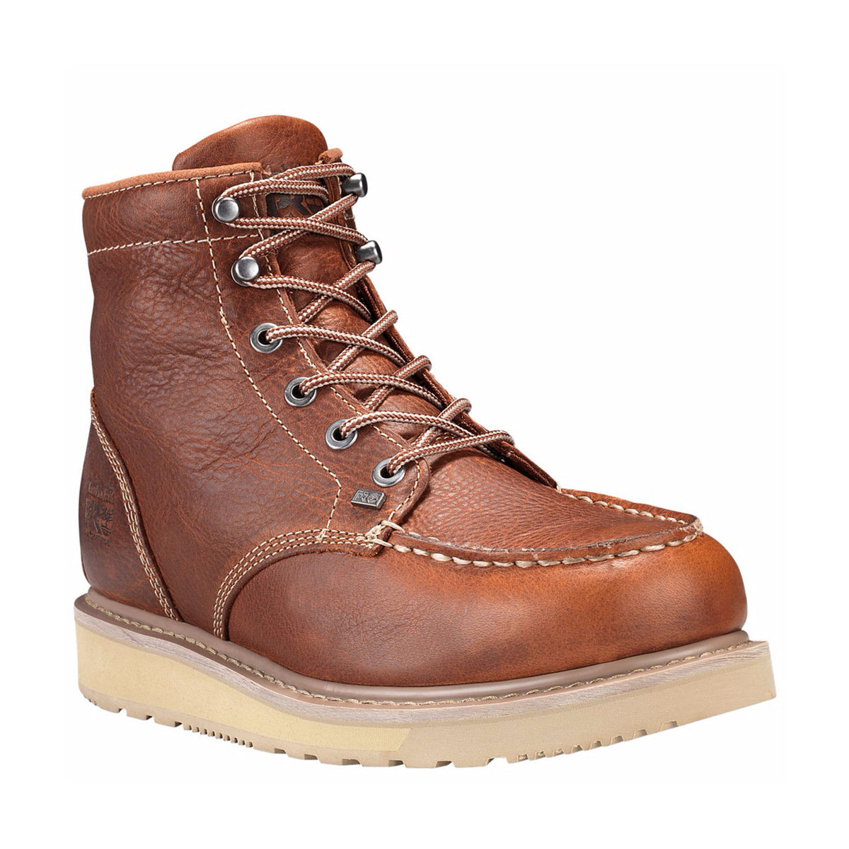 Timberland PRO Men's Barstow 6" Moc Toe Wedge Soft Toe Work Boot Work Boots Timberland PRO