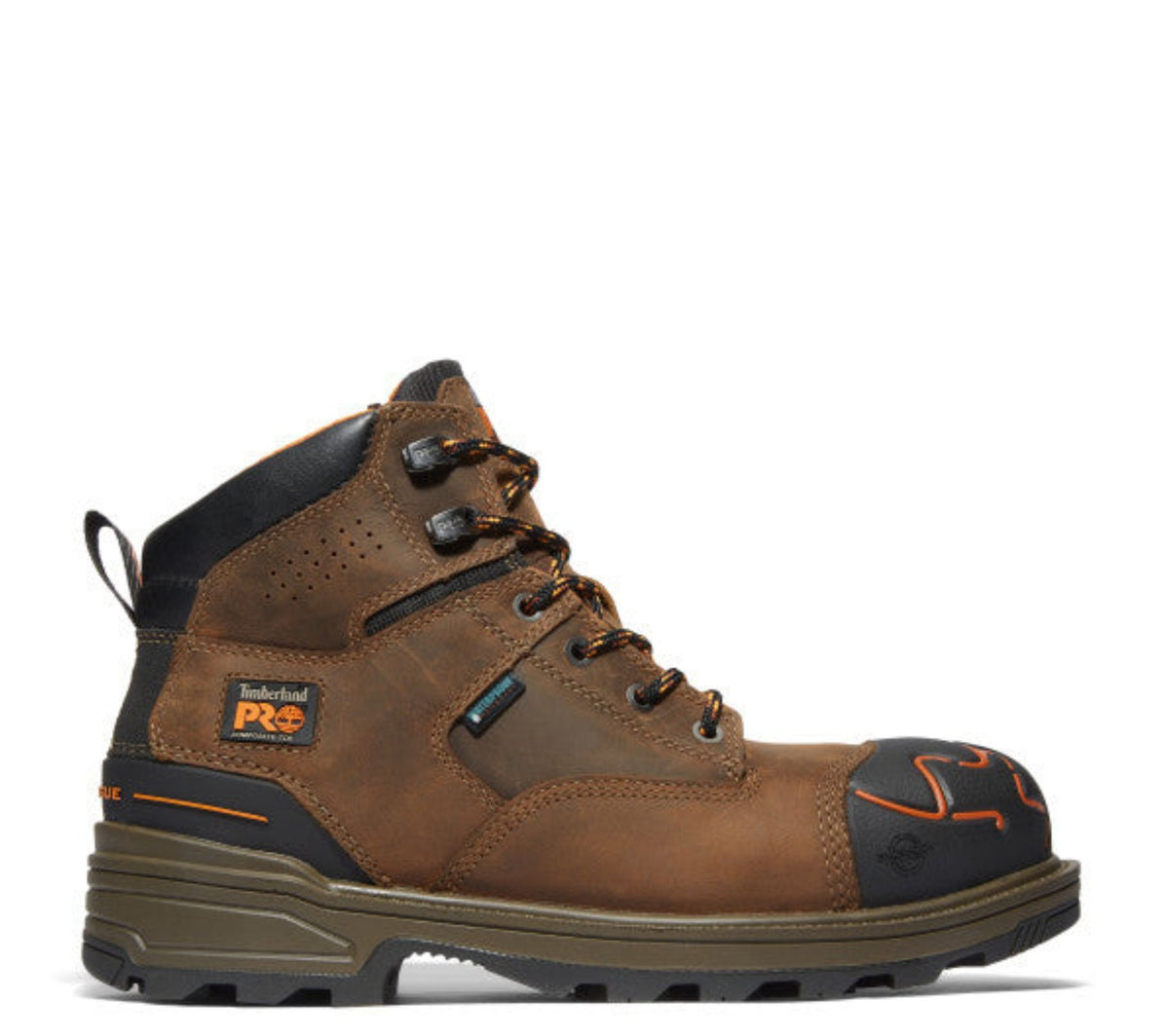 Timberland PRO Men&#39;s Magnitude 6&quot; Comp Toe Waterproof Work Boot - Work World - Workwear, Work Boots, Safety Gear