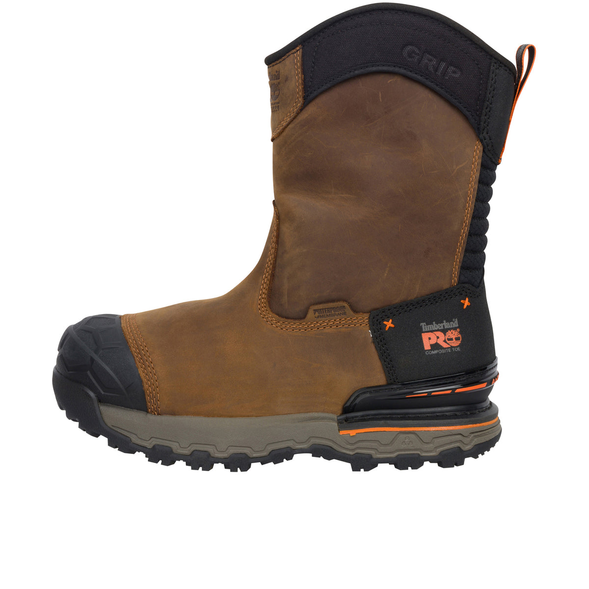 Timberland PRO Men's Boondock Ultralight Pull-On Waterproof Comp Toe Work Boot Work Boots Timberland PRO