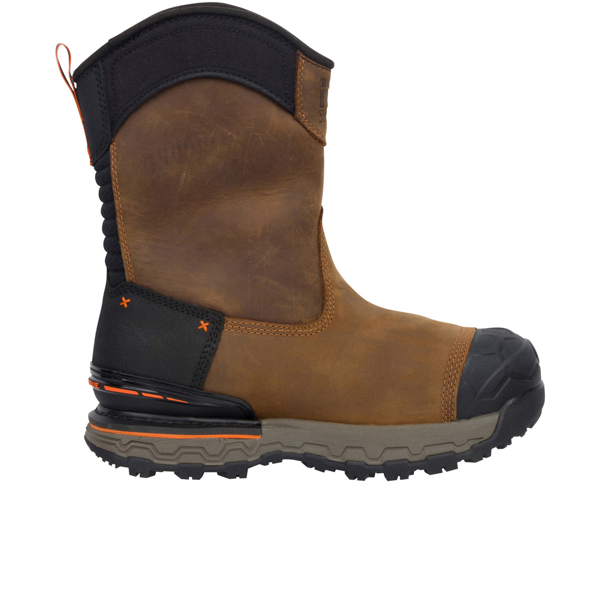 Timberland PRO Men's Boondock Ultralight Pull-On Waterproof Comp Toe Work Boot Work Boots Timberland PRO Brown 10 M