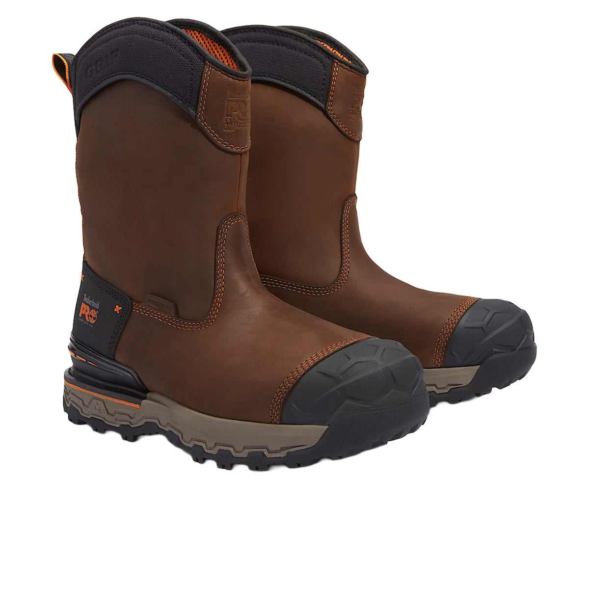 Timberland PRO Men's Boondock Ultralight Pull-On Waterproof Comp Toe Work Boot Work Boots Timberland PRO