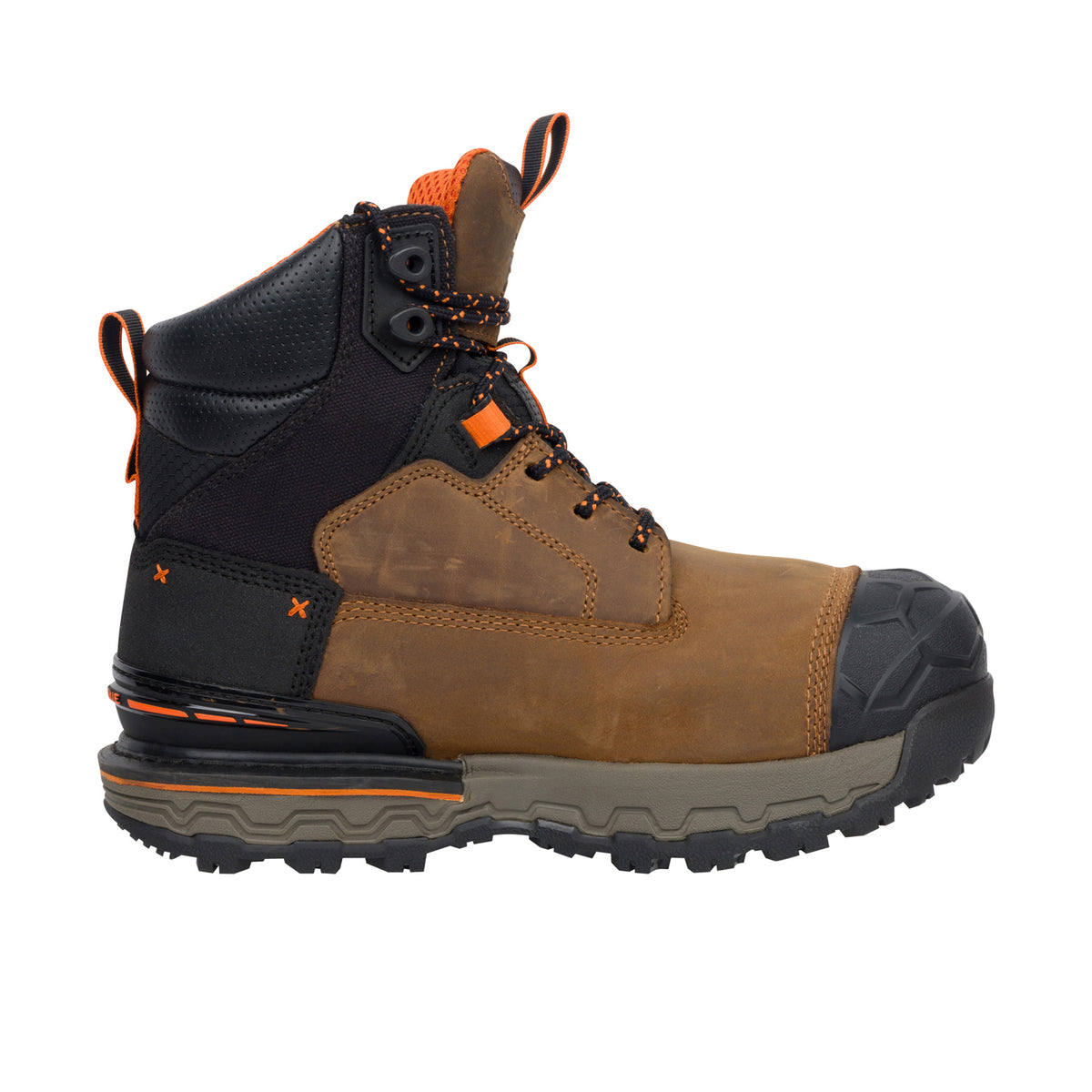Timberland PRO Men's Boondock Ultralight 6" Waterproof Soft Toe Work Boot Work Boots Timberland PRO Brown 10 M
