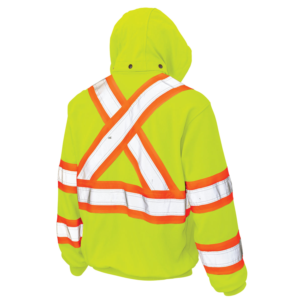 Tough Duck Men's Fleece Unlined Safety Hoodie