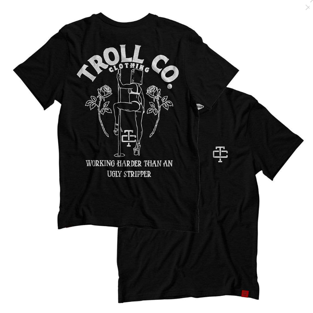 Troll Co. Men&#39;s Butterface Graphic Short Sleeve T-Shirt - Work World - Workwear, Work Boots, Safety Gear