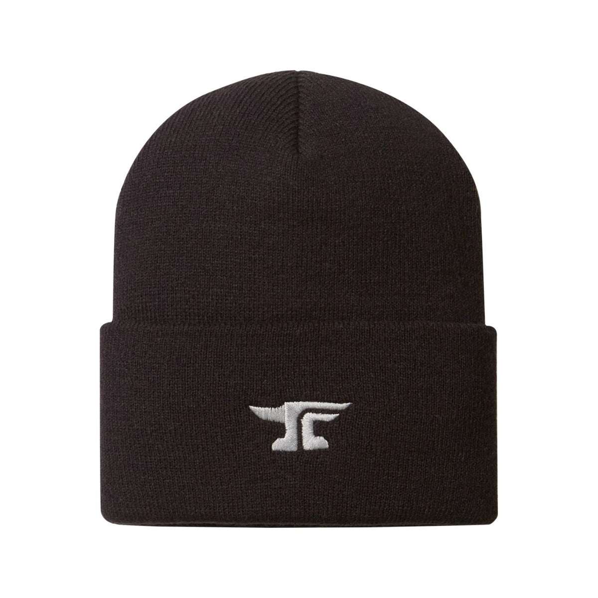 Troll Co. Anvil Graphic Knit Cuffed Beanie