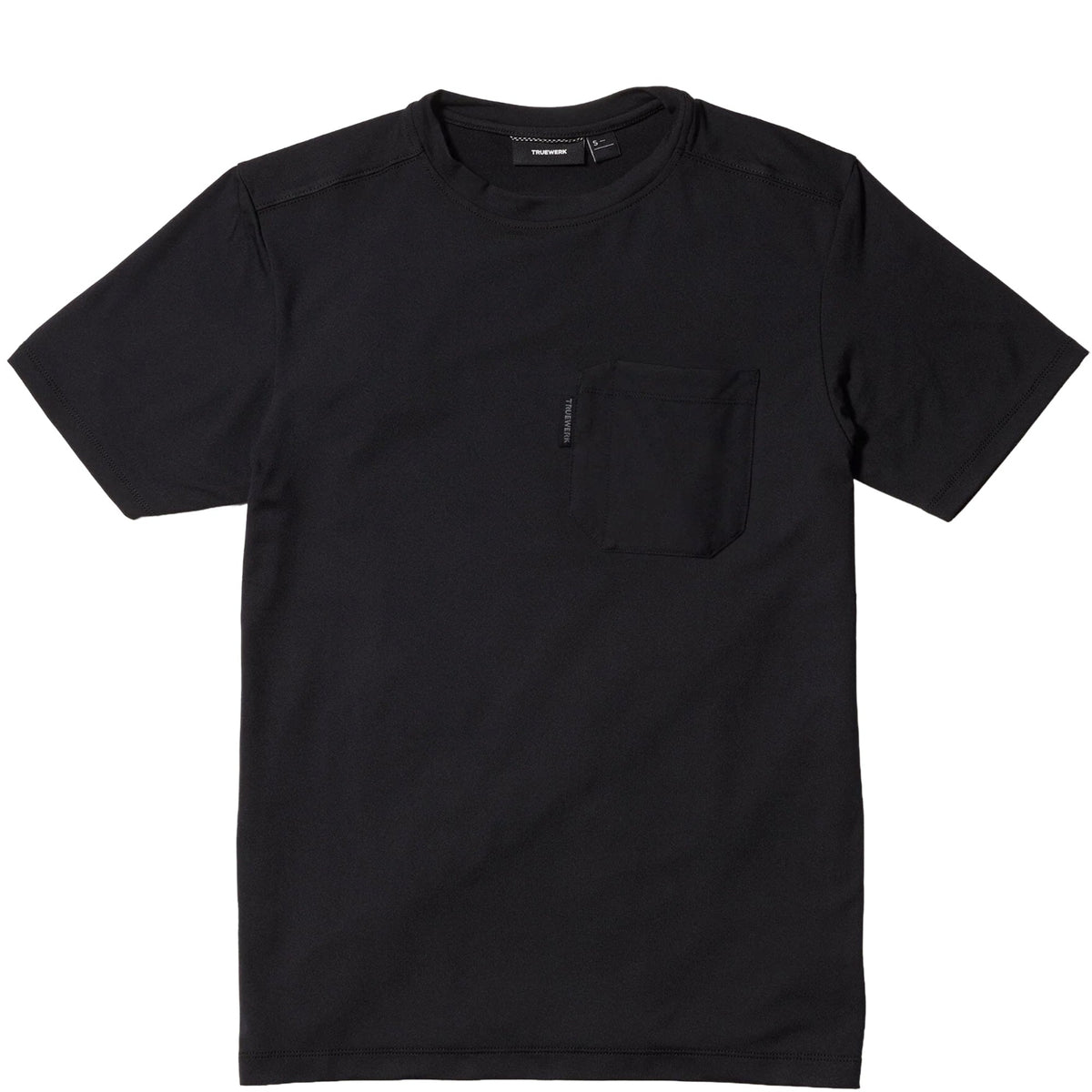 TRUEWERK Men's Tech Pocket Tee T-Shirts TRUEWERK Black 2XL Reg