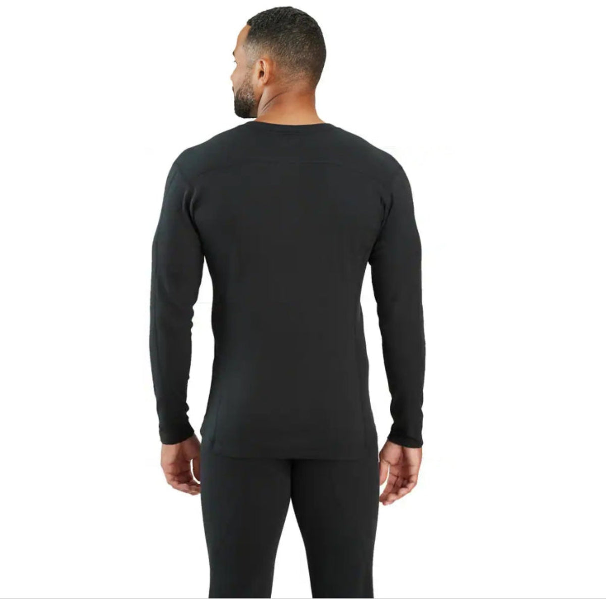 Carhartt Men's Midweight Cotton Rib Crewneck Baselayer Long Sleeve Top - Work World - Workwear, Work Boots, Safety Gear