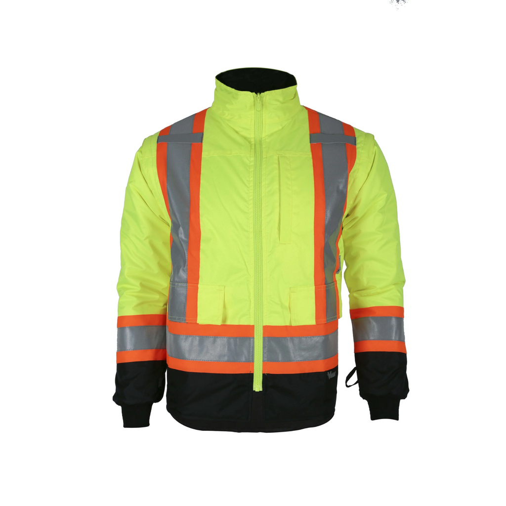 Viking Men's Handyman® Waterproof Class 1 Hi-Vis 7-in-1 Rain