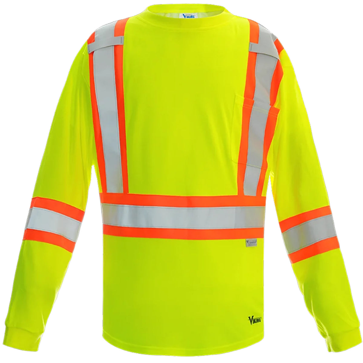 Viking Men's Safety Bamboo Lined Long Sleeve Shirt