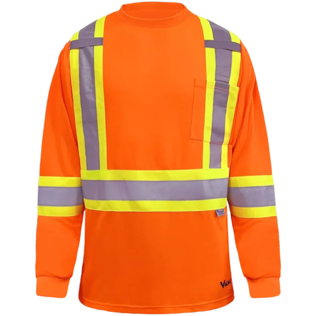 Viking Men's Safety Bamboo Lined Long Sleeve Shirt