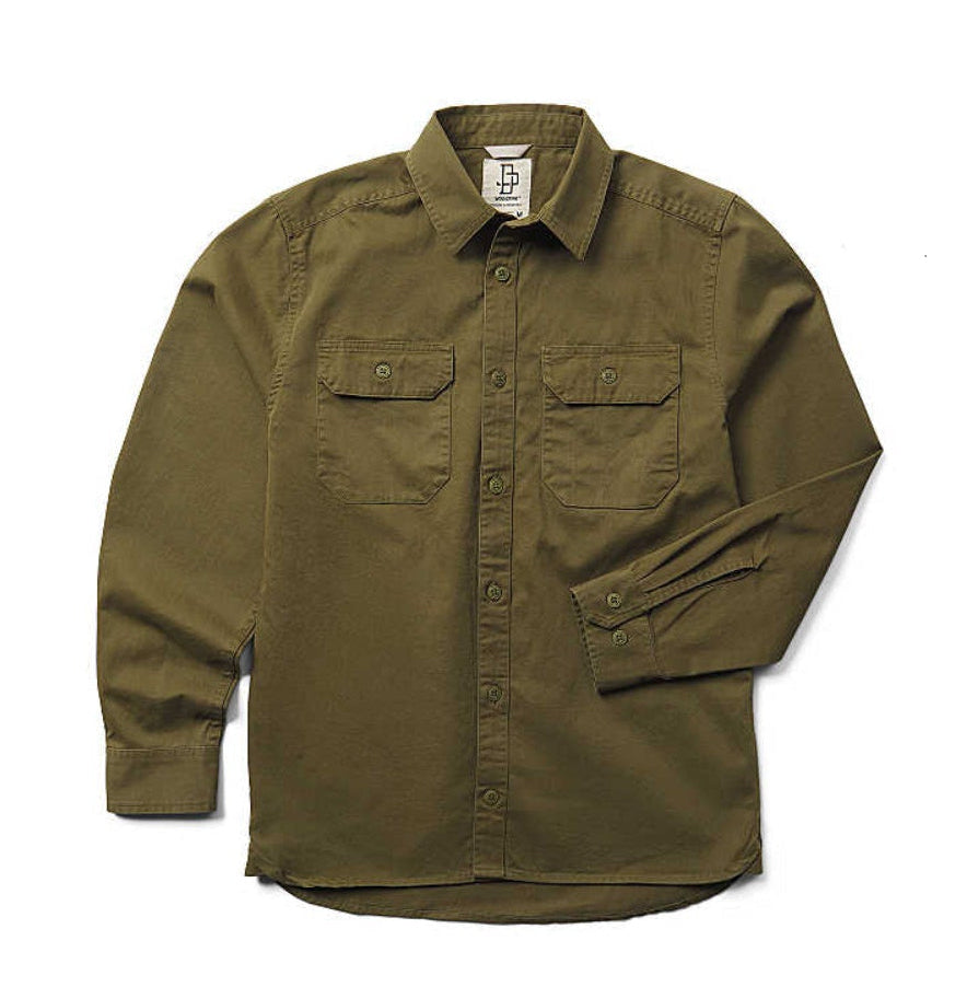 Wolverine x Jordan Davis Men's Twill Button-Up Work Shirt - Work World - Workwear, Work Boots, Safety Gear