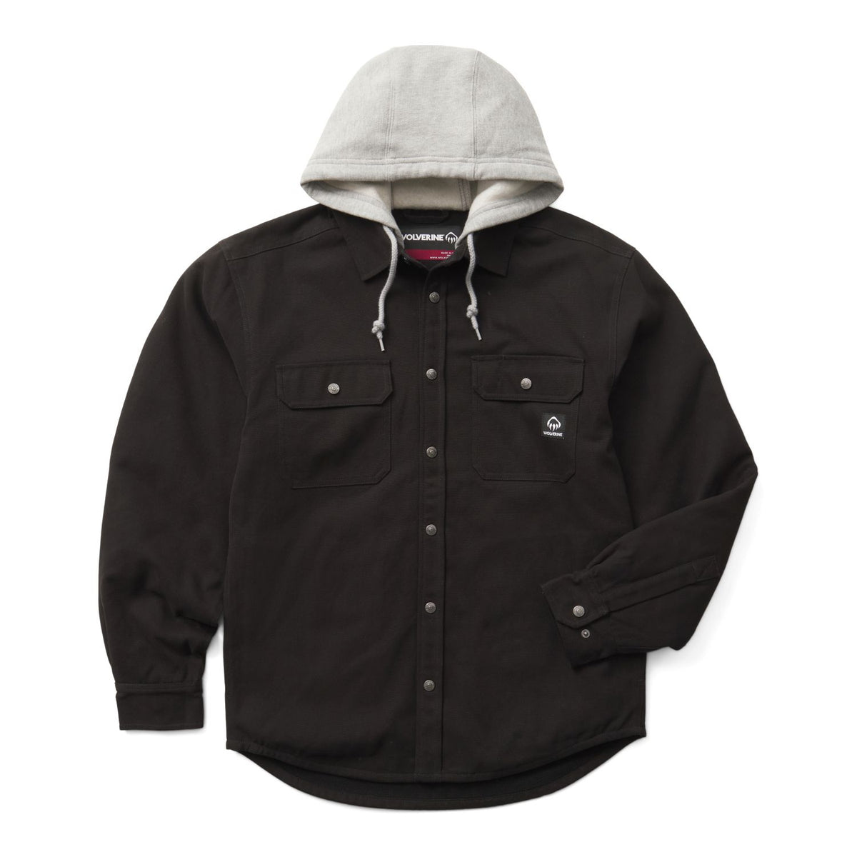 Wolverine Men's Overman Hooded Shirt Jac - Work World - Workwear, Work Boots, Safety Gear