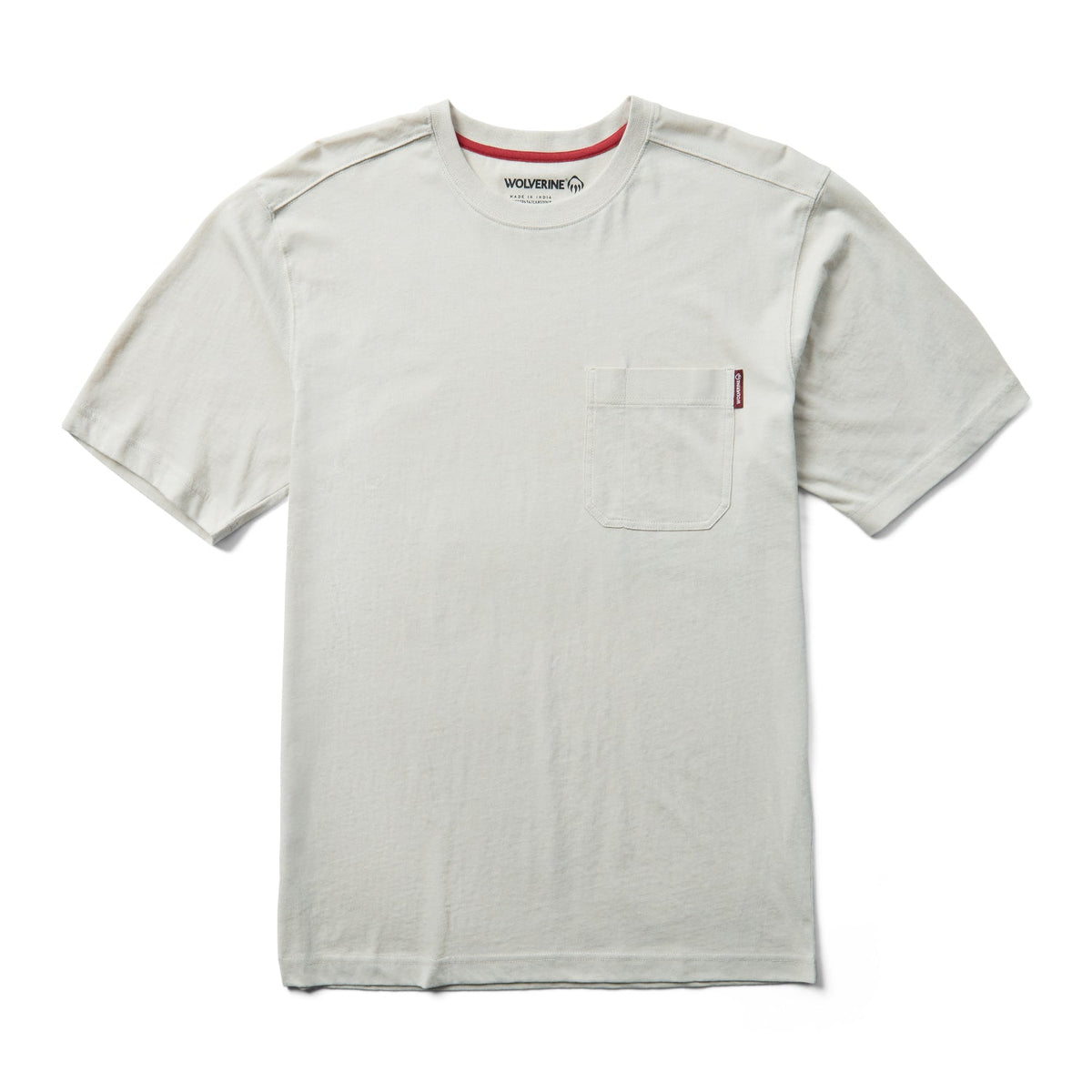 Wolverine Men's Classic Pocket Short Sleeve T-Shirt T-Shirts Wolverine Stone 2XL Reg