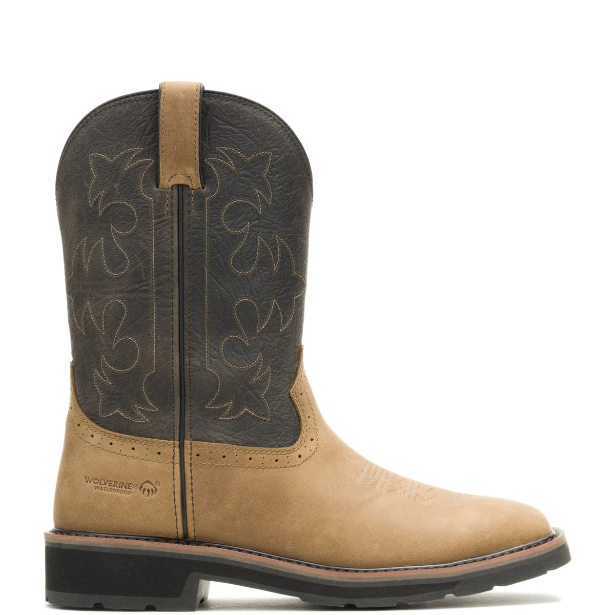Wolverine X Jordan Davis Men's Rancher 10" Waterproof Western Boot Western Boots Wolverine Bungee Cord 10 M