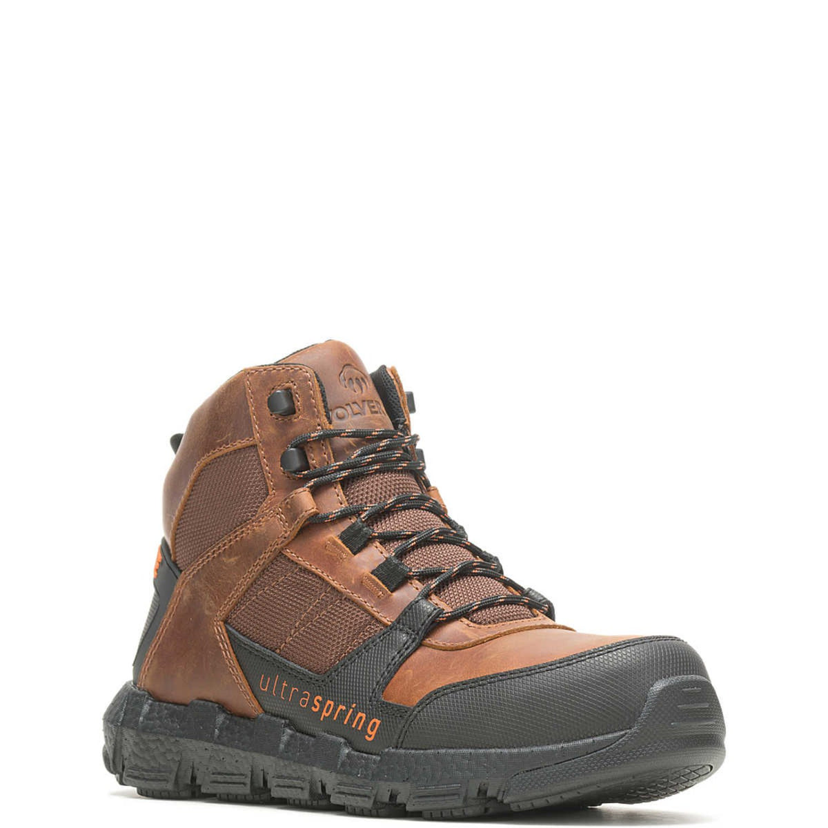 Wolverine Men's REV UltraSpring™ DuraShocks® Steel Toe Work Boot Work Boots Wolverine