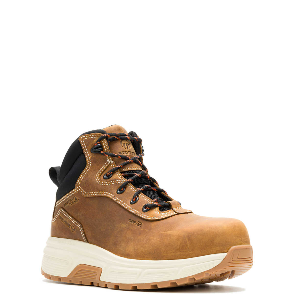 Wolverine Men's Ride Wedge CarbonMAX 6" Waterproof Composite Toe Work Boot - Work World - Workwear, Work Boots, Safety Gear