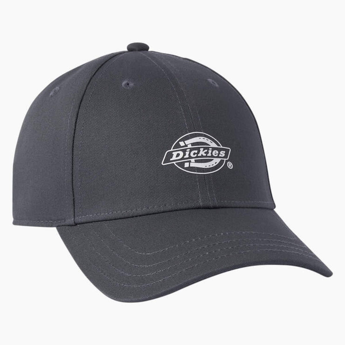 Dickies Silicone Logo Print Lo Pro Twill Hat Hats & Caps Dickies Charcoal OS