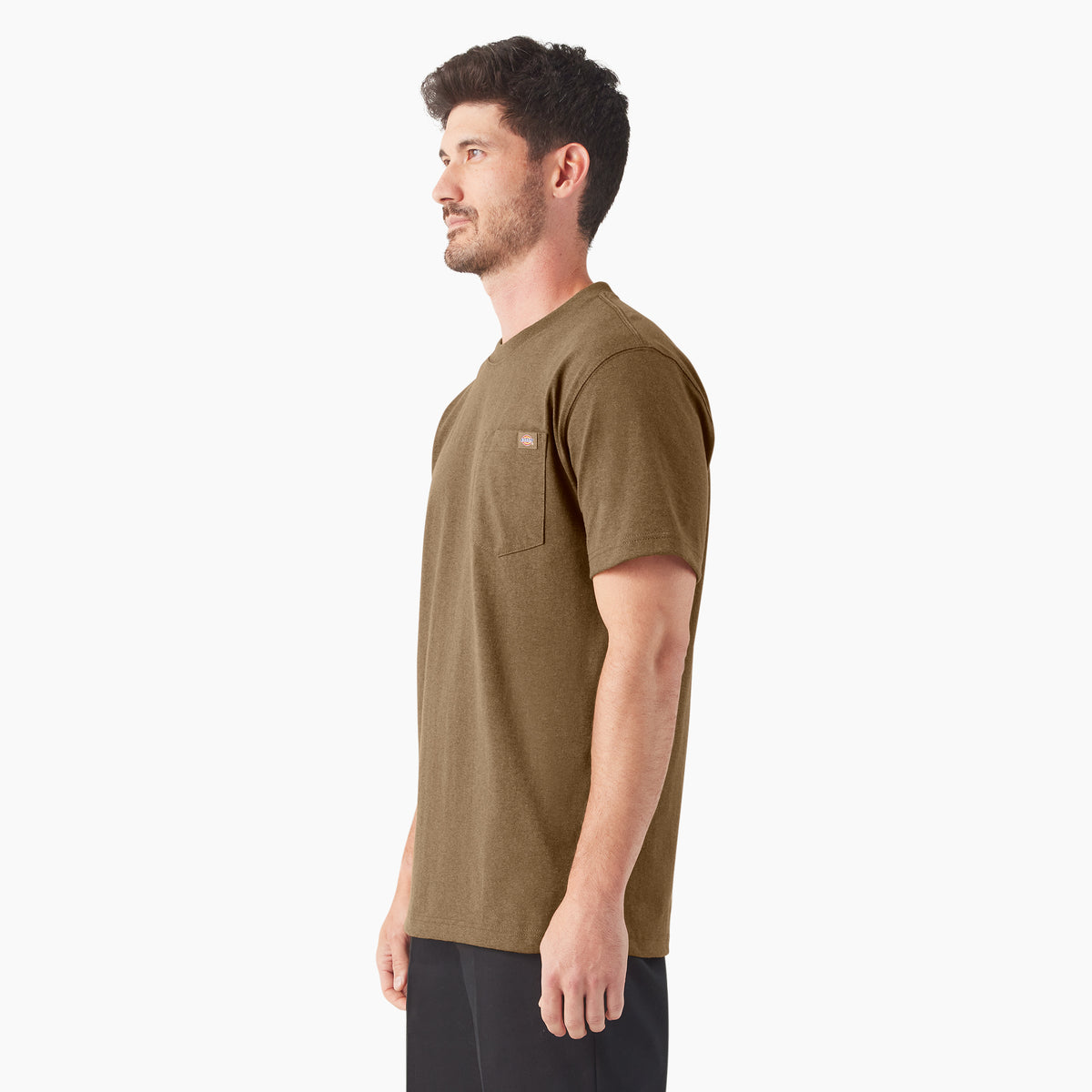 Dickies Men's Heavyweight Heathered Short Sleeve Pocket T-Shirt - Work World - Workwear, Work Boots, Safety Gear