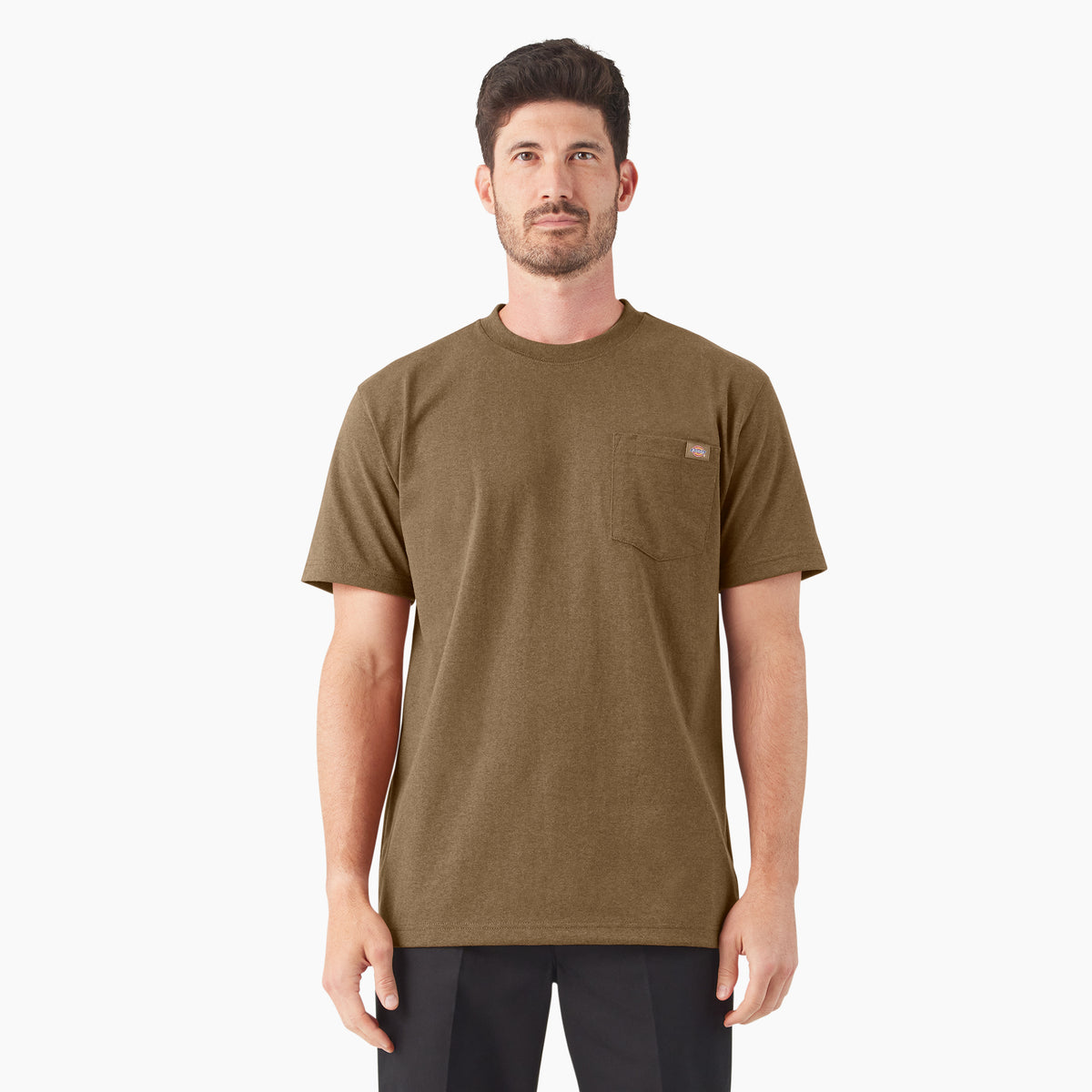 Dickies Men's Heavyweight Heathered Short Sleeve Pocket T-Shirt - Work World - Workwear, Work Boots, Safety Gear