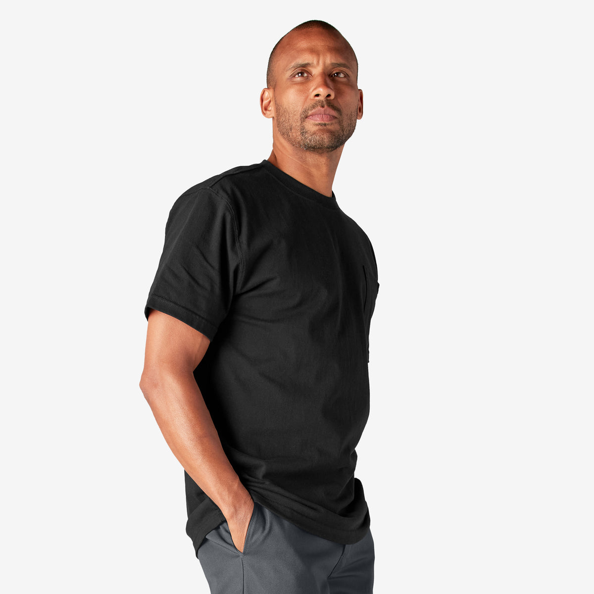 Dickies Men's Heavyweight Short Sleeve Pocket T-Shirt - Work World - Workwear, Work Boots, Safety Gear