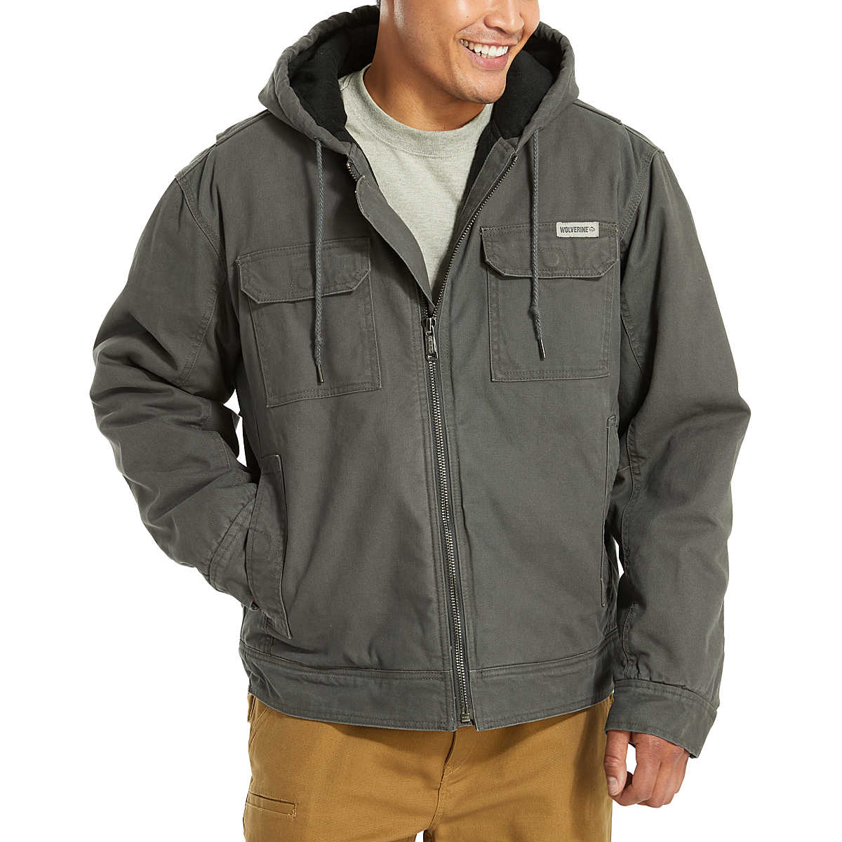 Wolverine Men's Lockhart Hooded Jacket - Work World - Workwear, Work Boots, Safety Gear