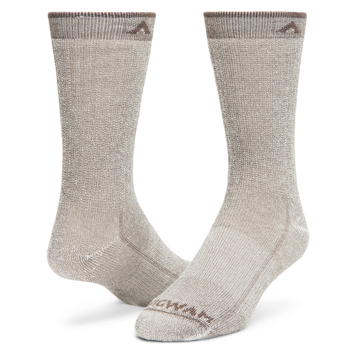 Wigwam Merino Comfort Hiker Midweight Crew Sock Socks Wigwam Taupe L