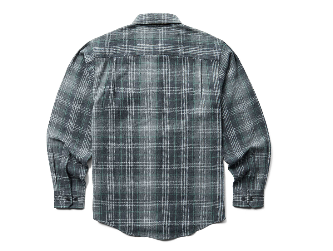 Wolverine Men&#39;s Glacier Heavyweight Long Sleeve Flannel Shirt - Work World - Workwear, Work Boots, Safety Gear