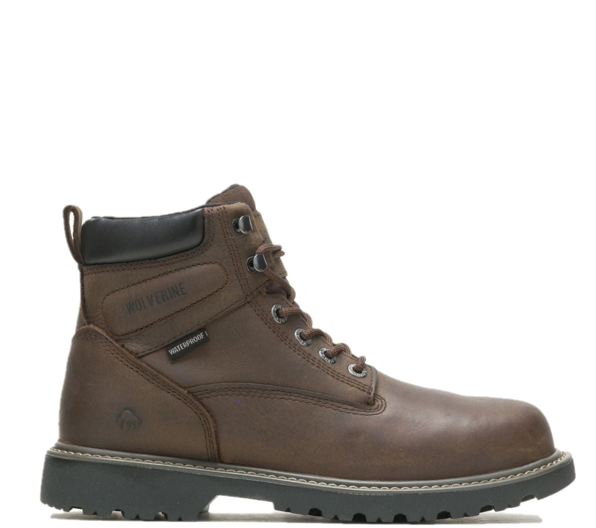 Wolverine Men's Floorhand Waterproof EH 6" Soft Toe Work Boot Work Boots Wolverine Brown 10 M