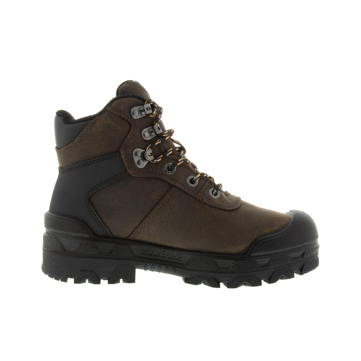 Wolverine Men's Warrior Met-Guard 6" Work Boot Work Boots Wolverine Dark Coffee 10 M