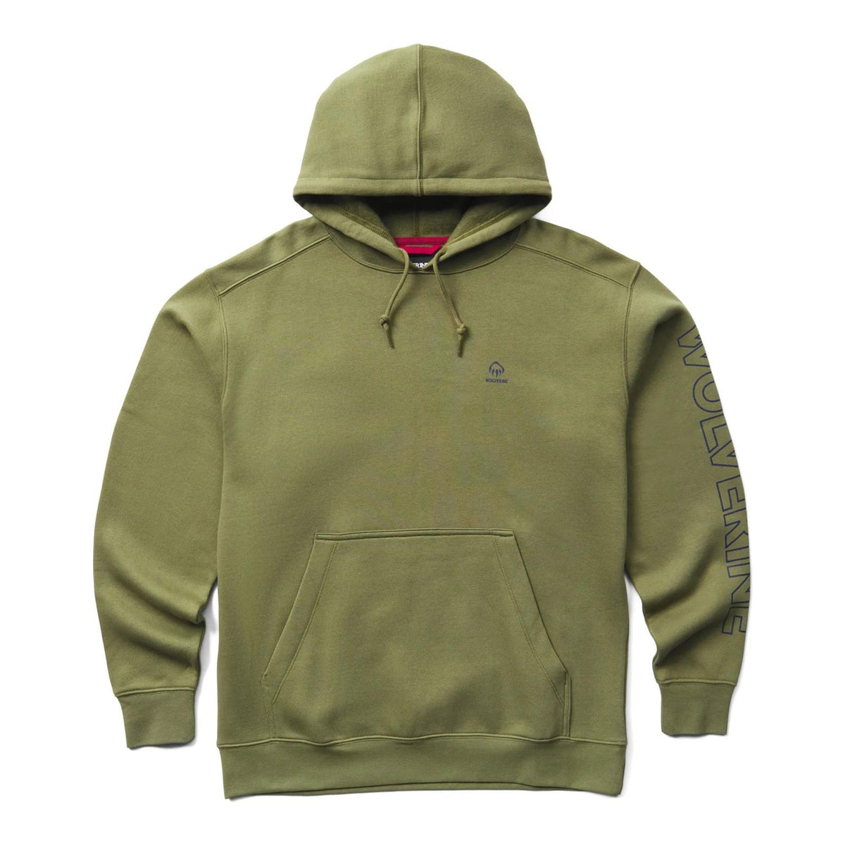 Wolverine Men's Graphic Hoody Sweatshirts & Hoodies Wolverine Light Olive 2XL Reg