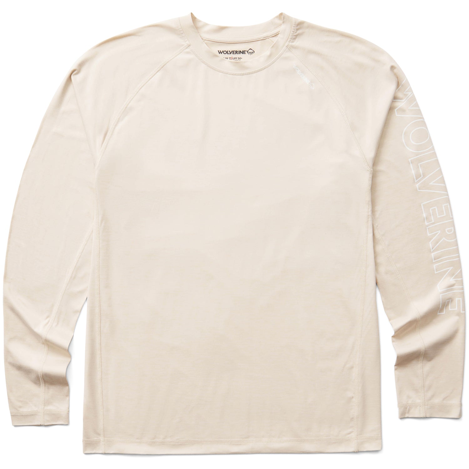Wolverine Men's Sun Stop Eco Long Sleeve T-shirt Work Shirts Wolverine Stone 2XL Reg