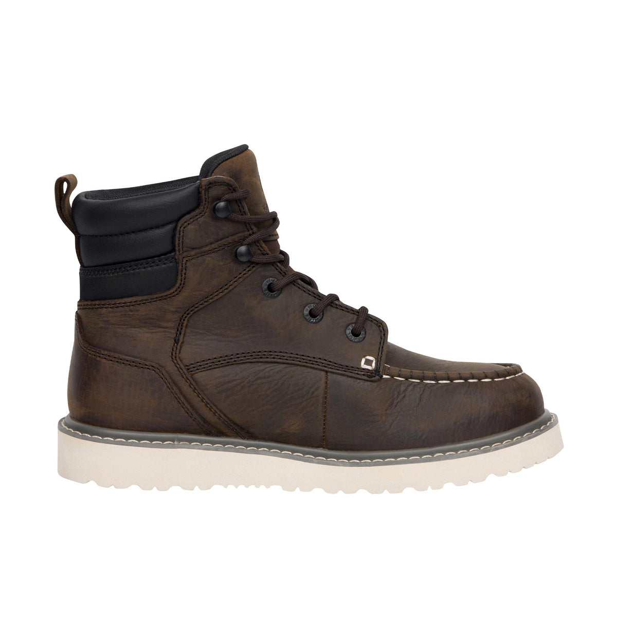 Wolverine Men's Trade Wedge 6" Moc-Toe Soft Toe Work Boot