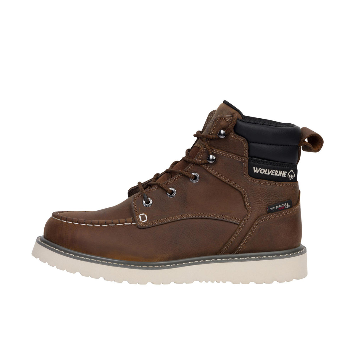 Wolverine Men's Trade Wedge 6" Moc-Toe Work Boot Work Boots Wolverine