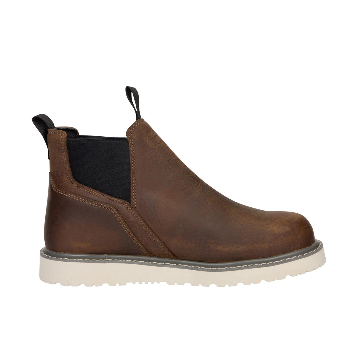 Wolverine Men's Trade Wedge Steel-Toe Work Romeo Work Boots Wolverine Sudan Brown 10 M