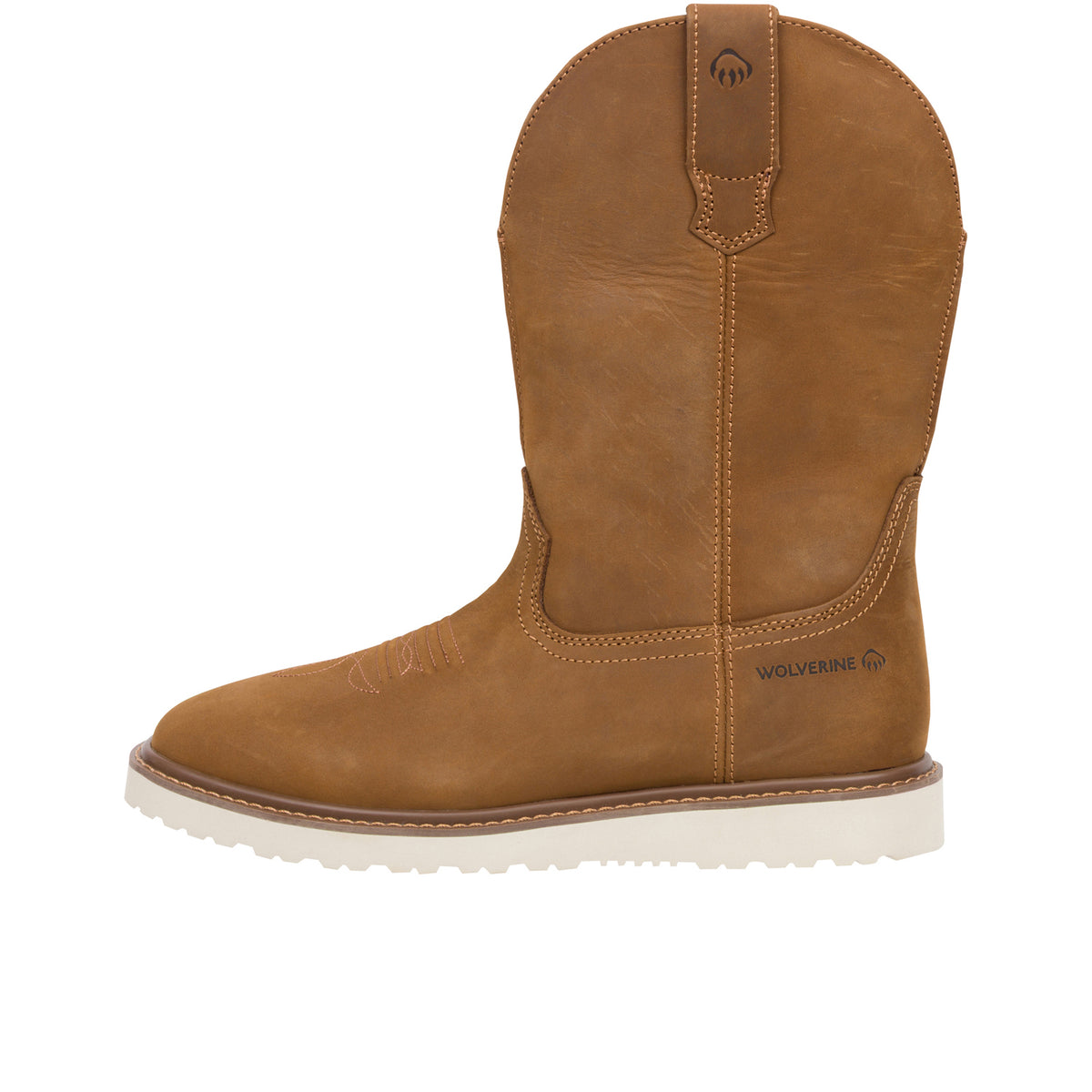 Wolverine Men's Bronc Wedge Pull-On Work Wellington Work Boots Wolverine
