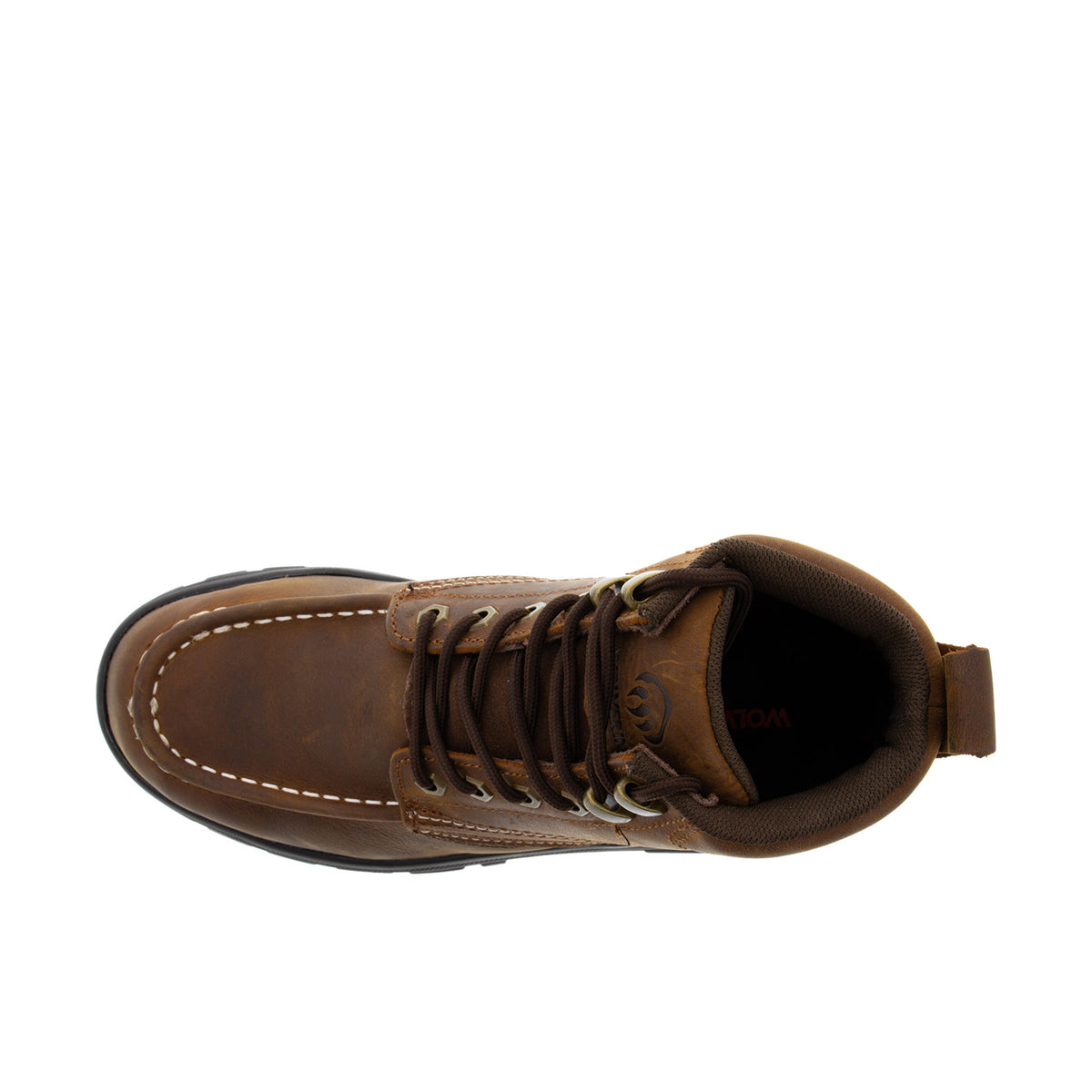 Wolverine Men's Carlsbad 6" Moc-Toe Steel-Toe Work Boot Work Boots Wolverine