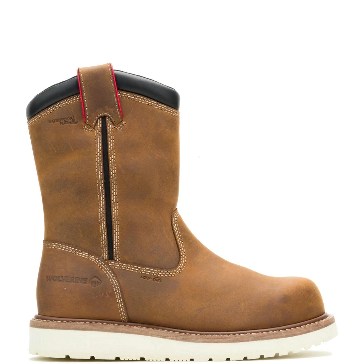 Wolverine Men's Loader II ft HyperRest™ Wellington Pull-On CarbonMax Comp Toe Work Boot