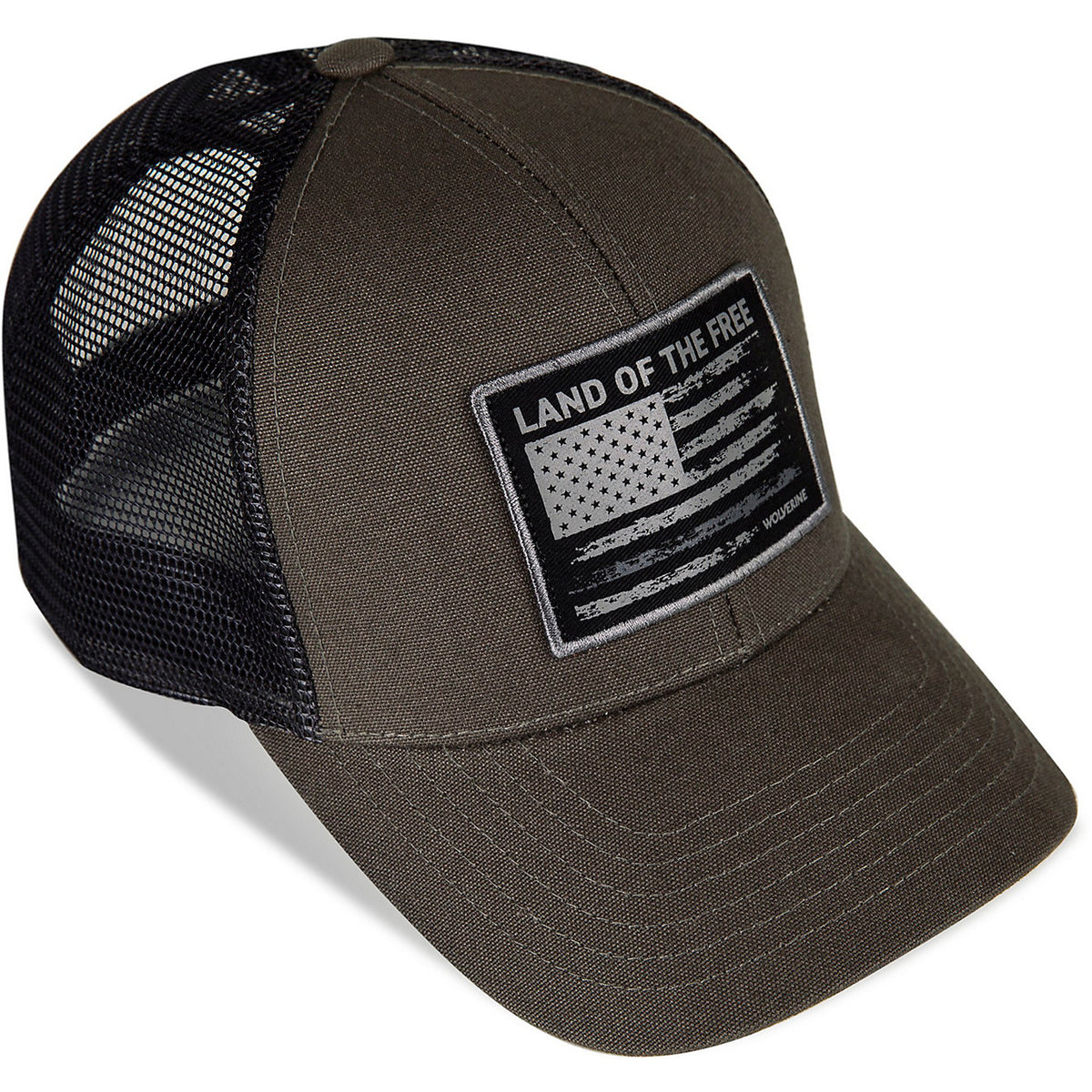 Wolverine Land of the Free Trucker Cap Hats & Caps Wolverine