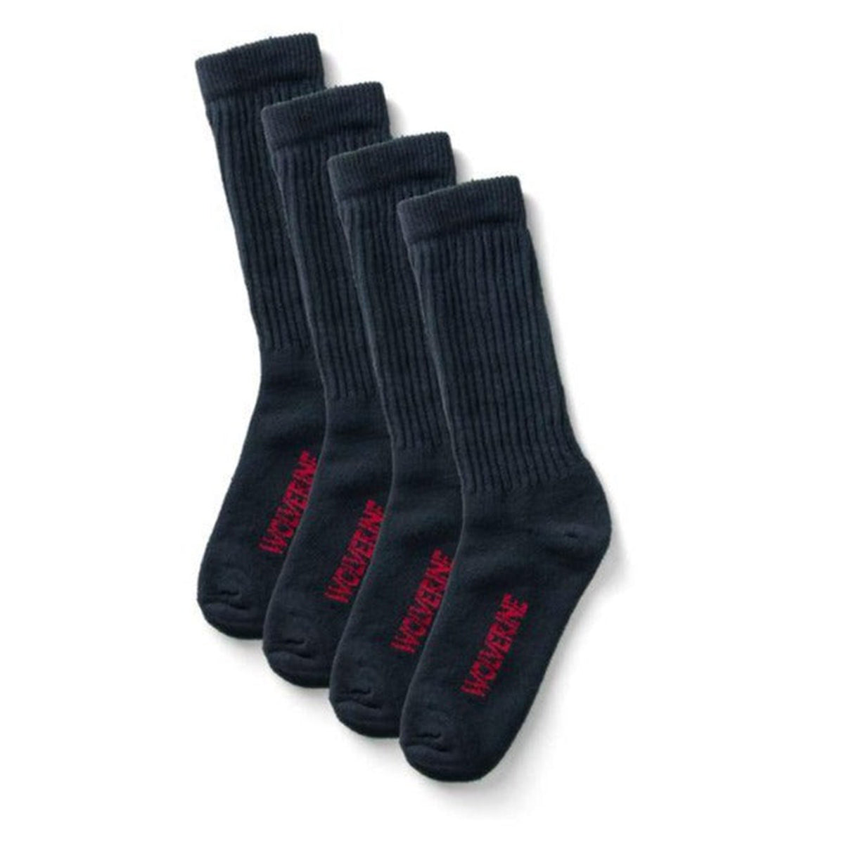 Wolverine 2-Pack Steel Toe Cotton Mid-Calf Sock Socks Wolverine