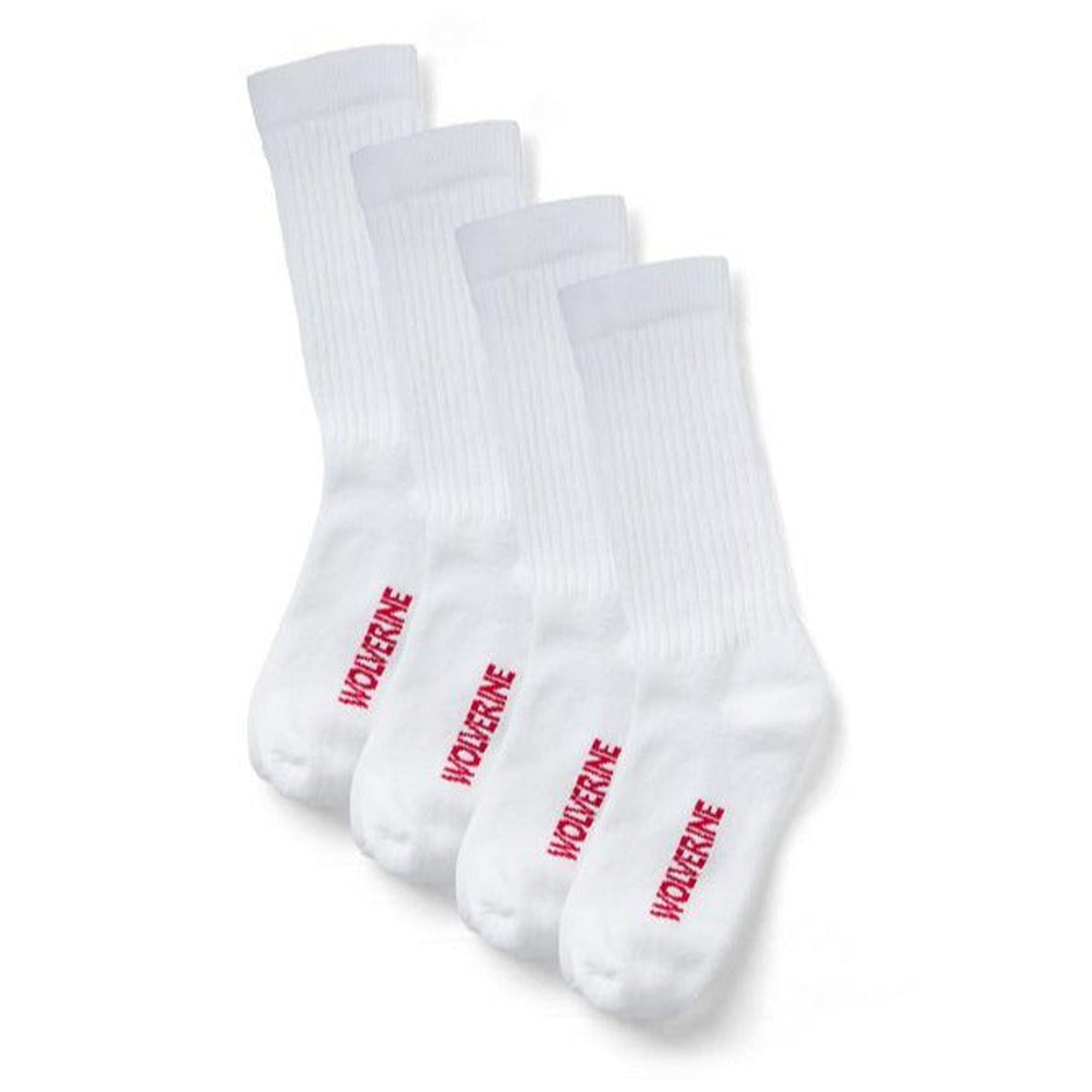 Wolverine 2-Pack Steel Toe Cotton Mid-Calf Sock Socks Wolverine
