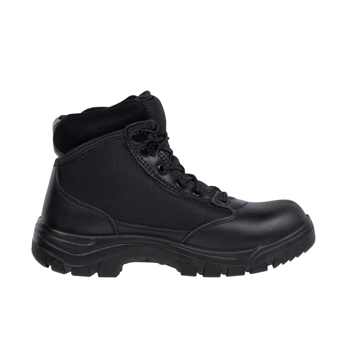 Work Zone Men's 6" Tactical Steel Toe Work Boot Work Boots Work Zone Black 10 M