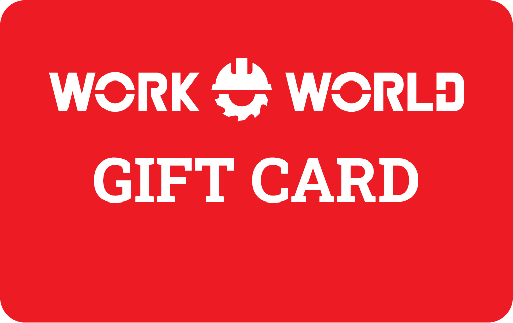 Work World Gift Card - Work World - Workwear, Work Boots, Safety Gear