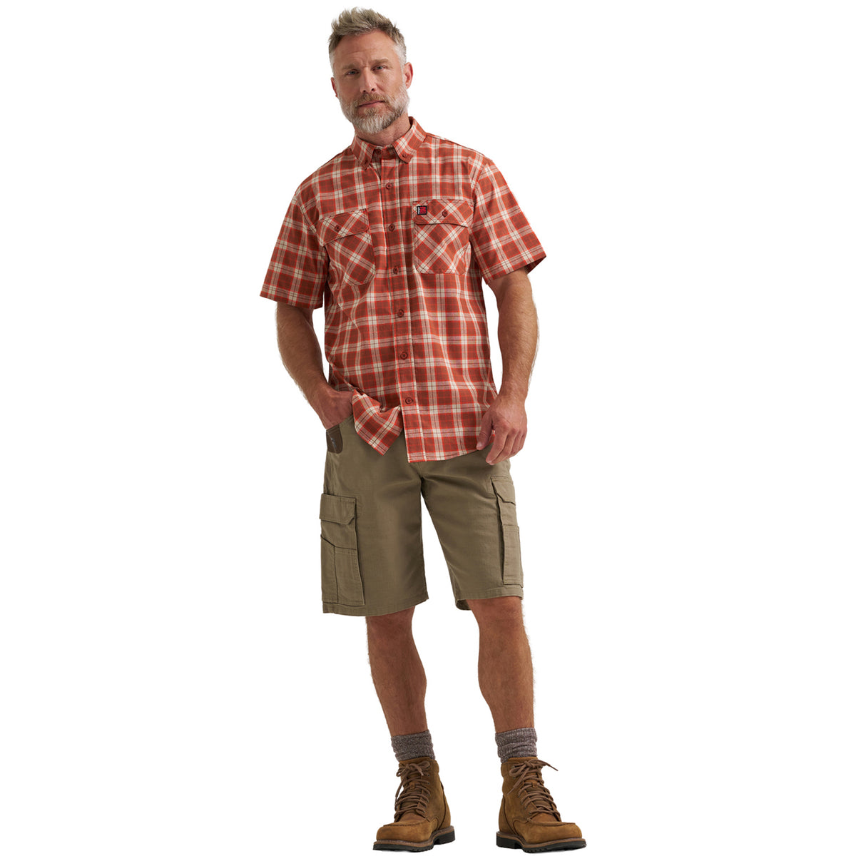 Wrangler RIGGS Workwear Men's Performance Ripstop Ranger Cargo Short