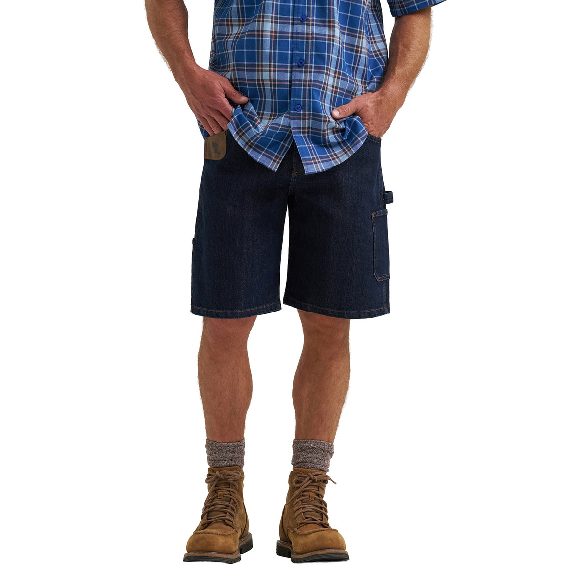 Wrangler RIGGS Workwear Men's Performance Denim Carpenter Short Shorts Wrangler RIGGS Dark Wash 32
