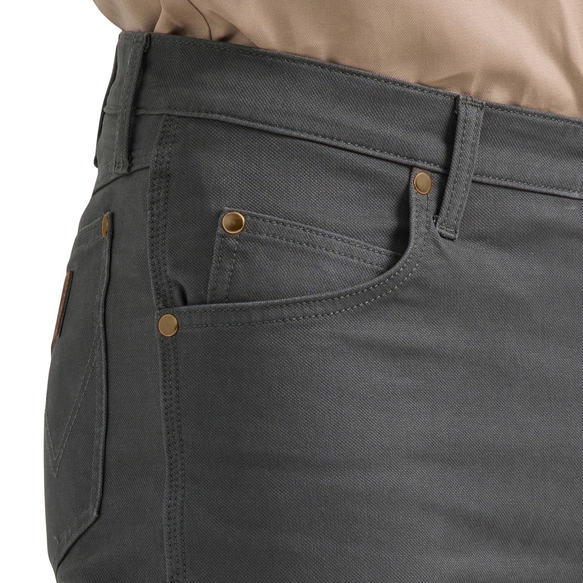 Wrangler Men's Premium Performance Tough Comfort Cowboy Cut Regular Fit Canvas Jean Pants Wrangler