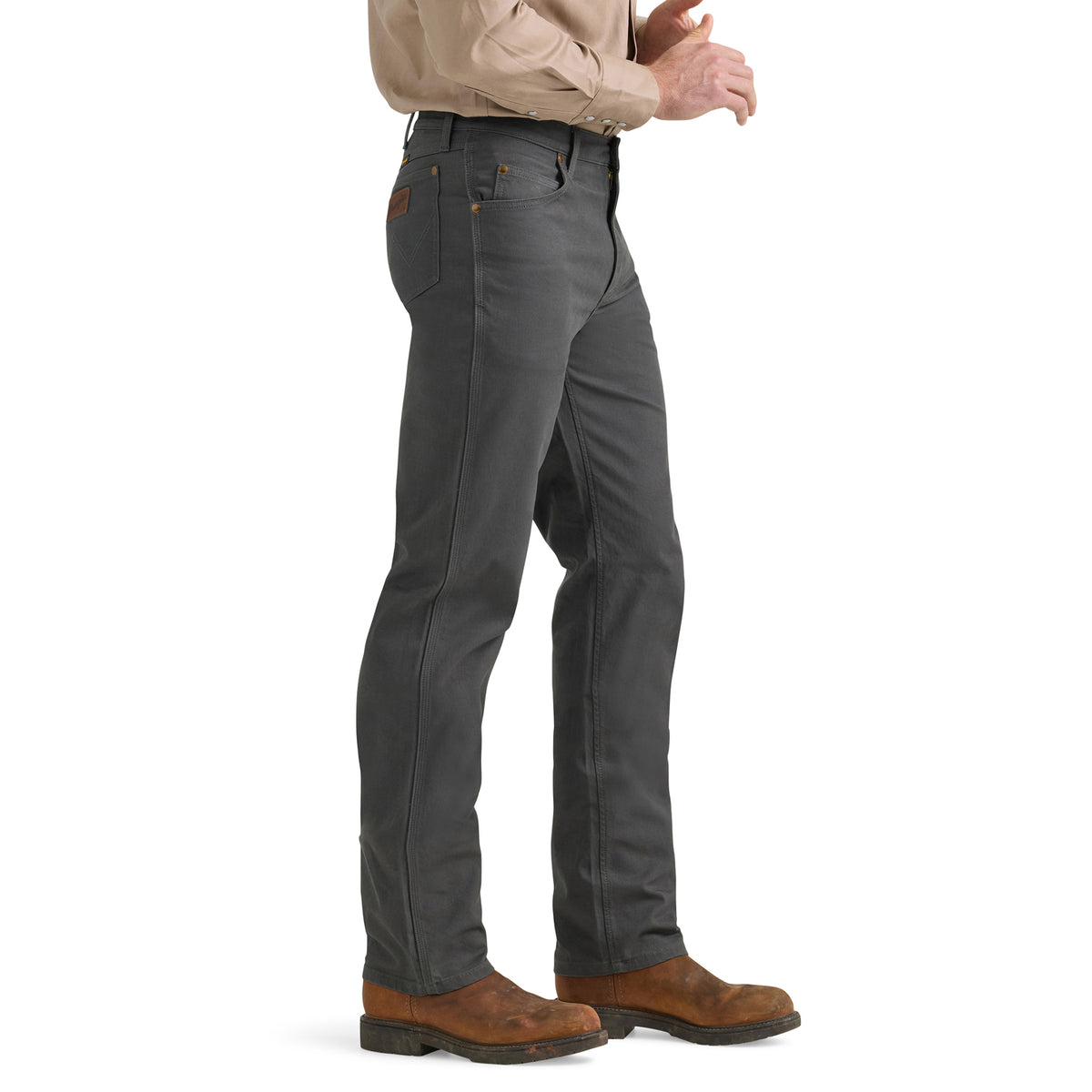 Wrangler Men's Premium Performance Tough Comfort Cowboy Cut Regular Fit Canvas Jean Pants Wrangler