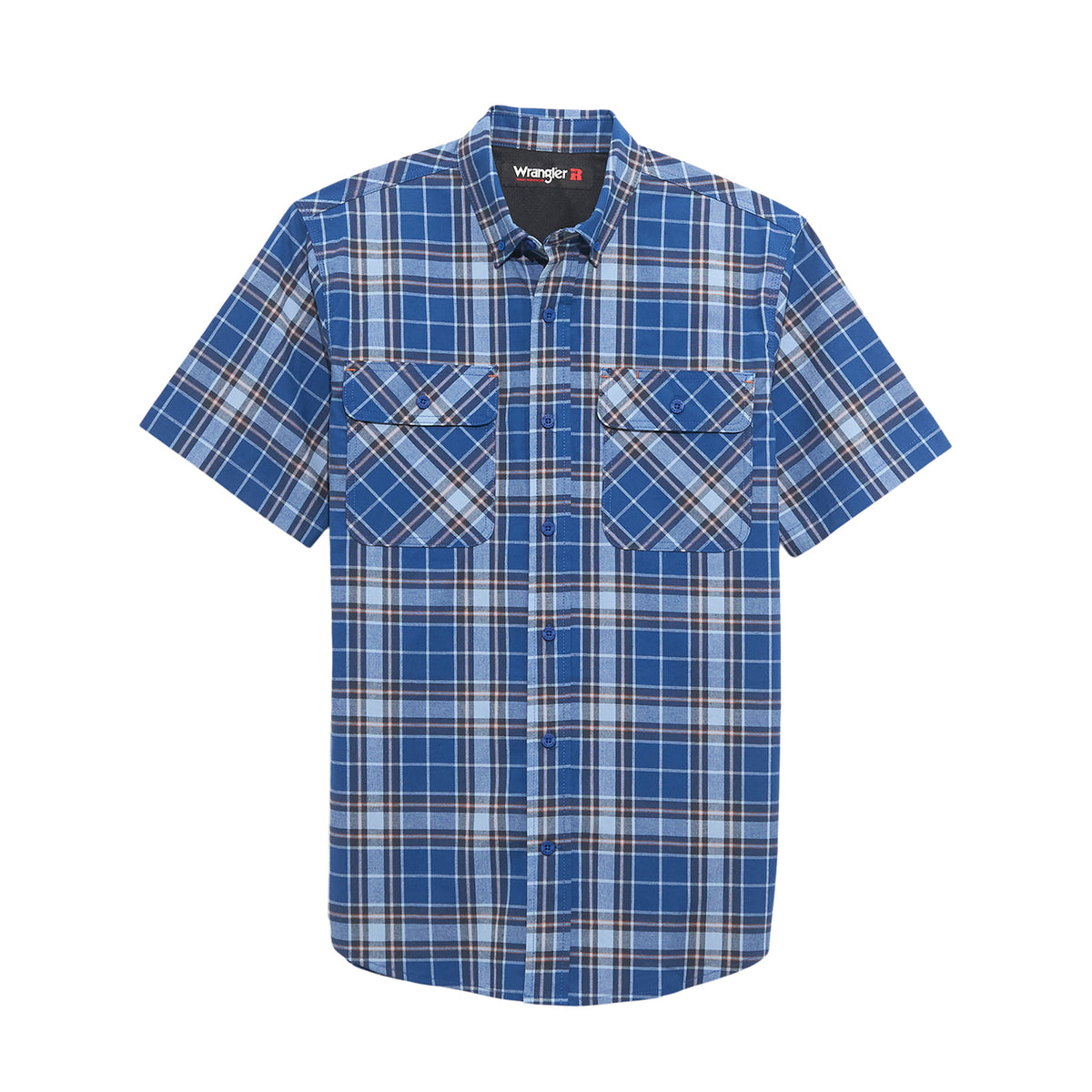 Wrangler Men's RIGGS Workwear® Foreman Plaid Work Shirt Work Shirts Wrangler RIGGS